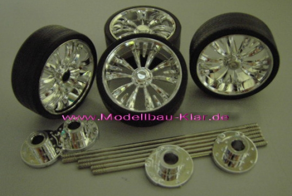 Felgen 04-Set / 6 verschiedene Sätze (39mm)