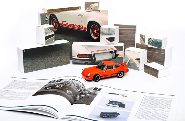 Franzis 67125 Porsche 911 Carrera RS 2.7 Adventcalender 1:24 modelcar modelkit