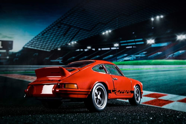 Franzis 67125 Porsche 911 Carrera RS 2.7 Adventcalender 1:24 modelcar modelkit
