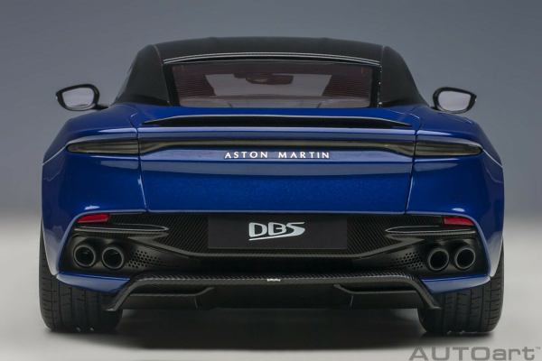 AUTOart ASTON MARTIN DBS Superleggera 2019 Q zaffre blue 1:18 70294 Modellauto