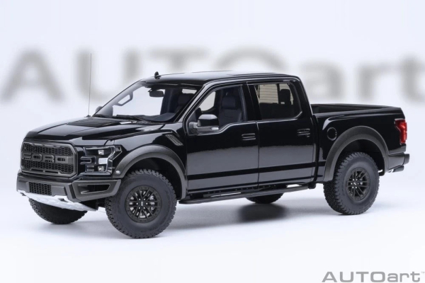 AutoArt Ford F-150 Raptor Supercrew 2019 agate schwarz 1:18 Modellauto 72947