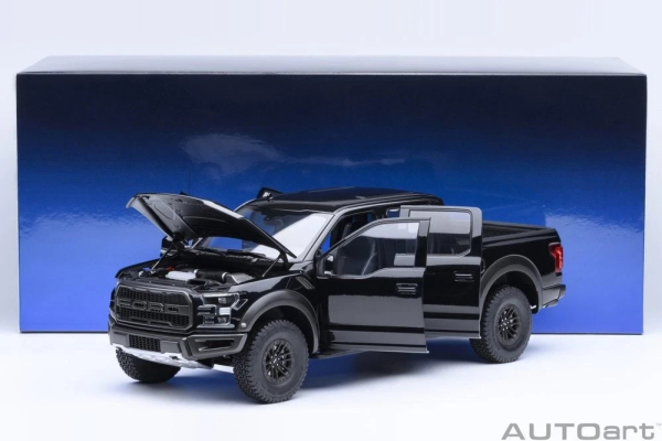 AutoArt Ford F-150 Raptor Supercrew 2019 agate schwarz 1:18 Modellauto 72947