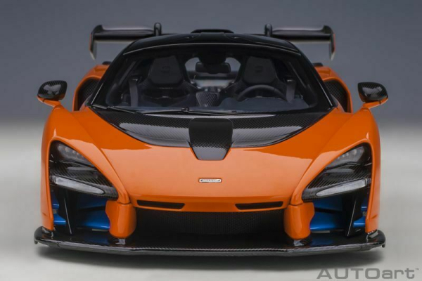 AUTOart 76078 McLaren Senna 2018 trophy mira orange 1:18 Modellauto