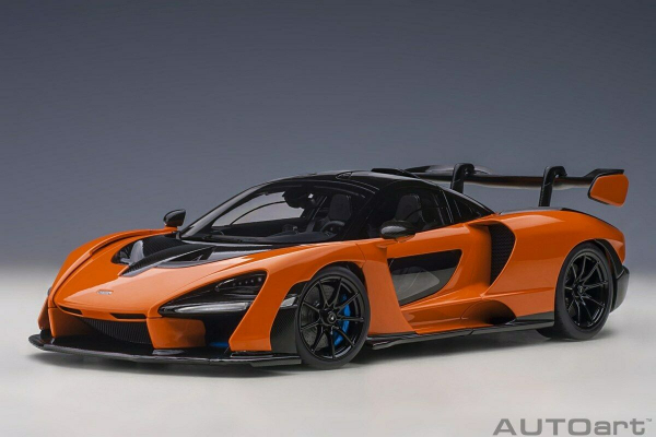 AUTOart 76078 McLaren Senna 2018 trophy mira orange 1:18 Modellauto