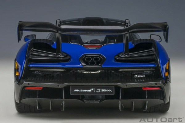 AUTOart 76079 McLaren Senna 2018 trophy kyanos blue 1:18 Modellauto