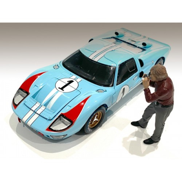 American Diorama 76284 Raceday 1 Fotograf 1:18 Figur 1/1000 limitiert