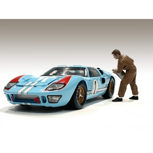 American Diorama 76388 Raceday 1 Mechaniker mit Benzinkanister 1:24 Figur 1/1000 limitiert