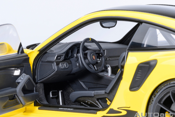 Porsche 911 991.2 GT3 RS 1:18 Weissach AUTOart 78178 gelb Modellauto