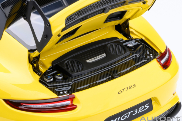 Porsche 911 991.2 GT3 RS 1:18 Weissach AUTOart 78178 gelb Modellauto