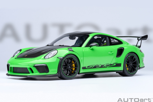 Porsche 911 991.2 GT3 RS 1:18 Weissach AUTOart 78178 grün Modellauto