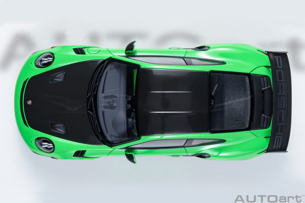 Porsche 911 991.2 GT3 RS 1:18 Weissach AUTOart 78178 grün Modellauto