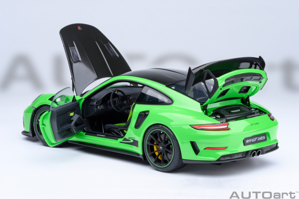 Porsche 911 991.2 GT3 RS 1:18 Weissach AUTOart 78178 grün Modellauto