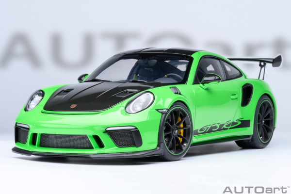 Porsche 911 991.2 GT3 RS 1:18 Weissach AUTOart 78178 grün Modellauto