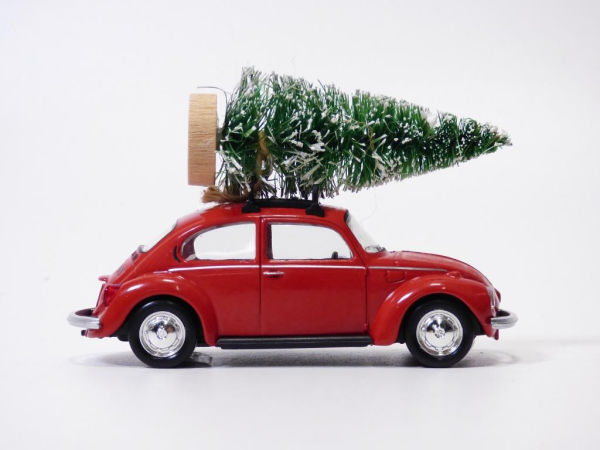 VW Volkswagen Beetle 1300 Käfer 1973 1:43 christman Weihnachten modelcar Norev Jet-Car