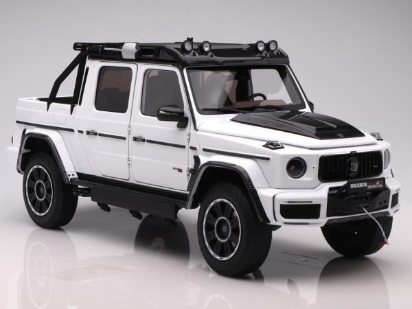 Almost Real 860524 Mercedes-Benz Brabus G800 Adventure XPL 2020 polar weiss 1:18 limitiert 1/1008 Modellauto