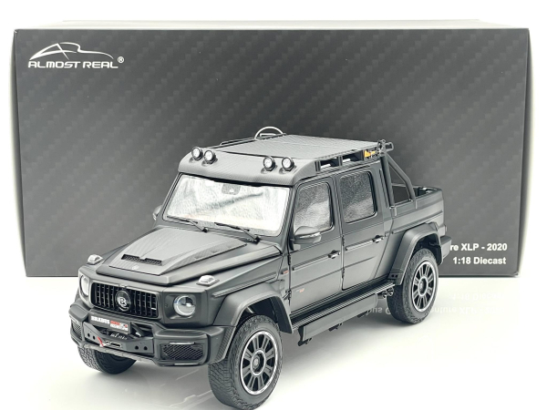 Almost Real 860525 Mercedes-Benz Brabus G800 Adventure XPL 2020 nacht schwarz 1:18 limitiert 1/1008 Modellauto