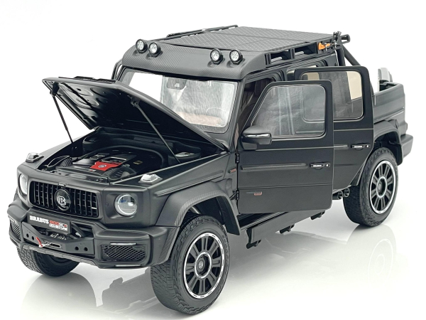 Almost Real 860525 Mercedes-Benz Brabus G800 Adventure XPL 2020 nacht schwarz 1:18 limitiert 1/1008 Modellauto