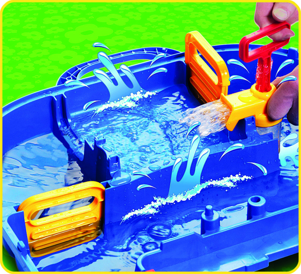 AquaPlay Outdoor Wasser Spielzeug Wasserbahn SuperSet 1520 Kinderspielzeug