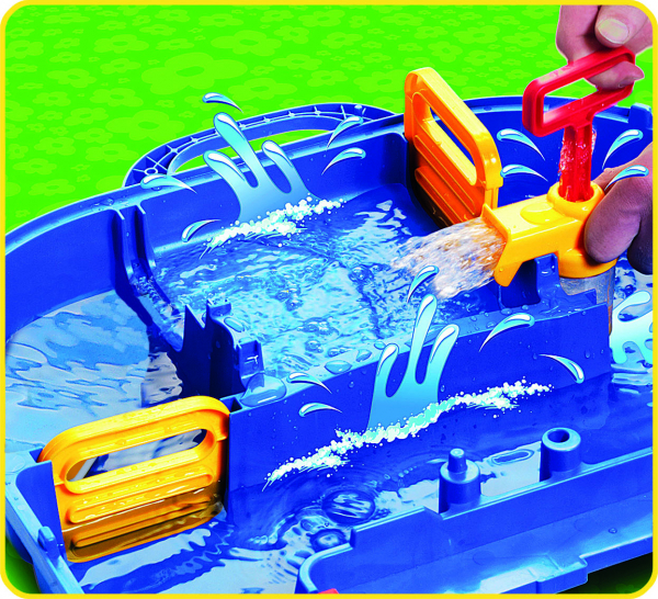 AquaPlay Outdoor Wasser Spielzeug Wasserbahn MegaBridge 1528
