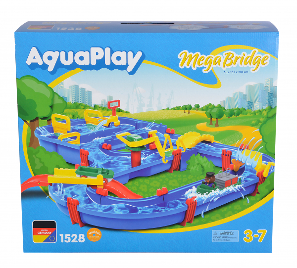 AquaPlay Outdoor Wasser Spielzeug Wasserbahn MegaBridge 1528