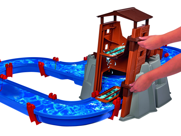 AquaPlay Outdoor Wasser Spielzeug Wasserbahn AdventureLand 1547