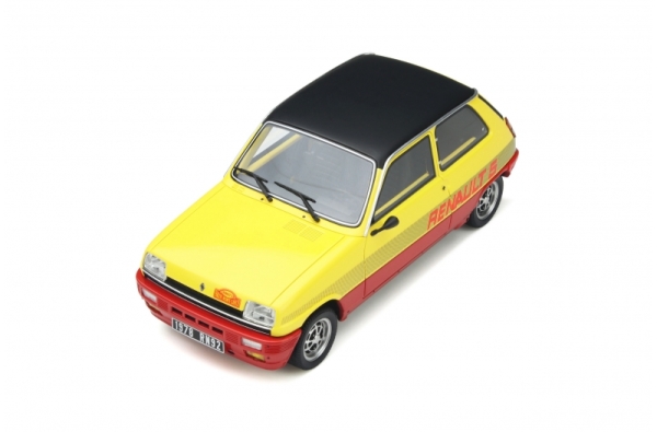 Otto Models 891 Renault 5 TS Monte Carlo gelb 1:18 limitiert 1/999 Modellauto