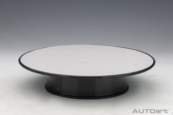 Drehteller Präsentationsdrehteller rotary display 25 cm silber Autoart