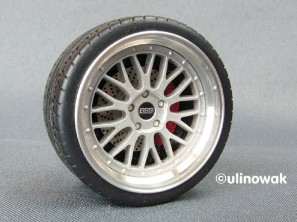 99059-20 Alufelge 1:18 BBS Le Mans-Design 20 Zoll Stufenbett uni