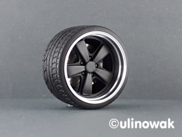 99539-19 Alufelgen 1:18 Fuchs-Design 19 Zoll uni Modellauto Tuning Zubehör