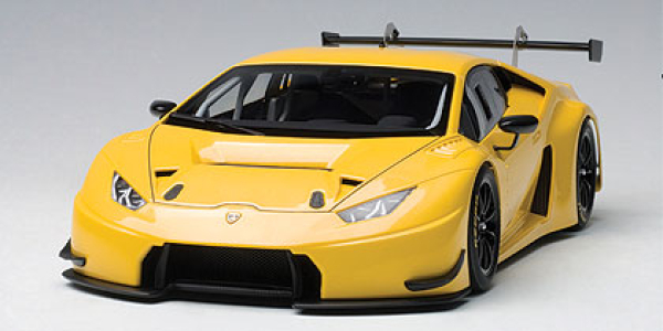 AUTOart LAMBORGHINI HURACAN GT3 Giallo inti pearl yellow 1:18 - 81528