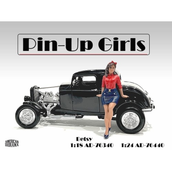 American Diorama 76440 Pin Up Girl Betsy 1:24 Figur 1/1000 limitiert