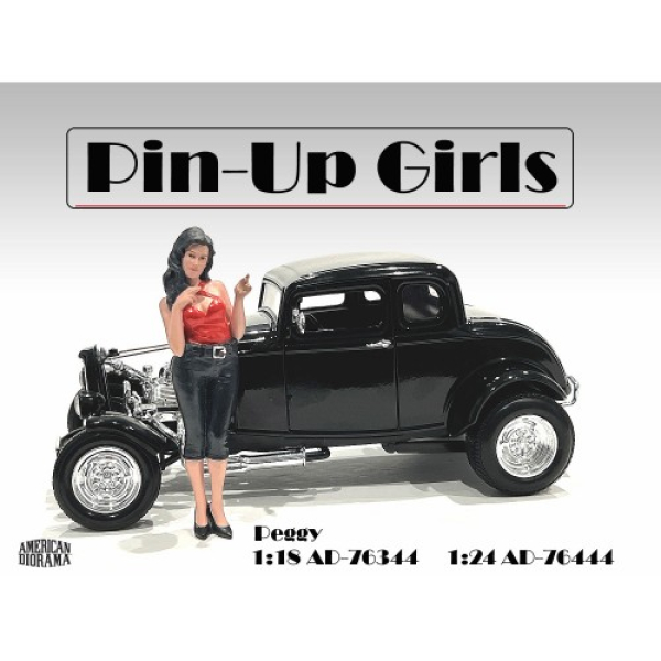 American Diorama 76344 Pin Up Girl Peggy 1:18 Figur 1/1000 limitiert