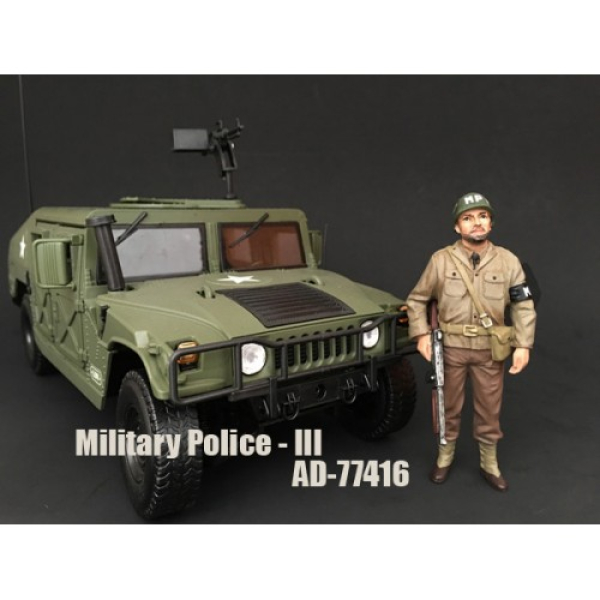 American Diorama 77416 WWII US Military Police Figure -III