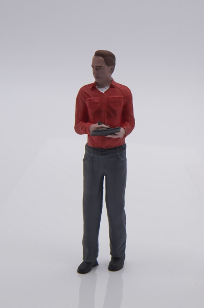 Atlantic 1:18 Figure Ali Man withe notebook for Model Diorama