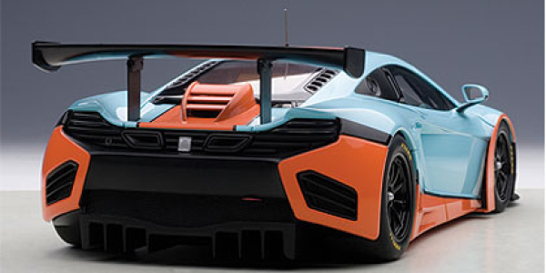 AUTOart MCLAREN 12C GT3 blau orange 1:18 81343