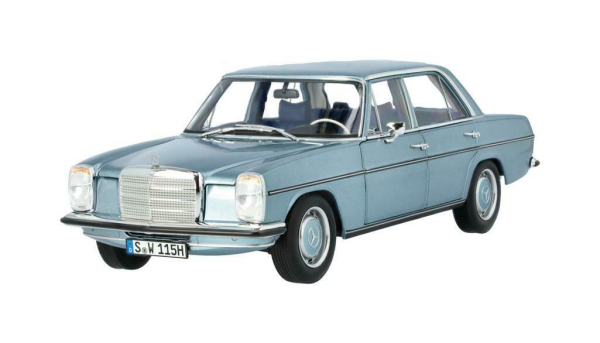 Norev B66040666 Mercedes Benz 200 /8 Strich Acht grau blau W115 1:18 Modellauto