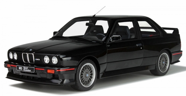 BMW M3 E30 Sport Evo schwarz 1990 1:18 - Solido 421184380 Modellauto