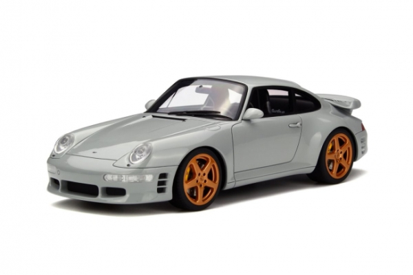 GT Spirit 145 Porsche 911 Ruf Turbo R 993 grau 1:18 - limited 1/1500