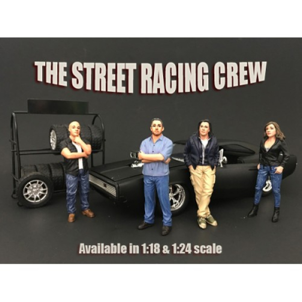 American Diorama 77484 Street Racing Figure IV 1/1000 1:24