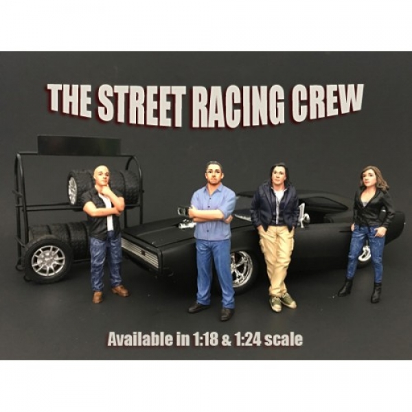 American Diorama 77482 Street Racing Figure II 1/1000 1:24