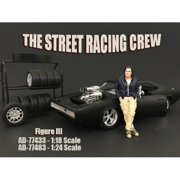 American Diorama 77483 Street Racing Figure III 1/1000 1:24