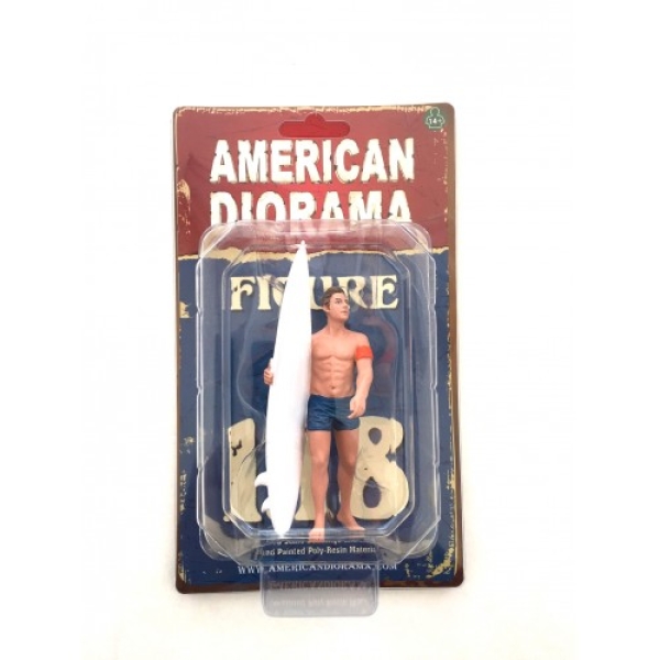 American Diorama 77441 Surfer 2017 - Greg 1/1000 1:18