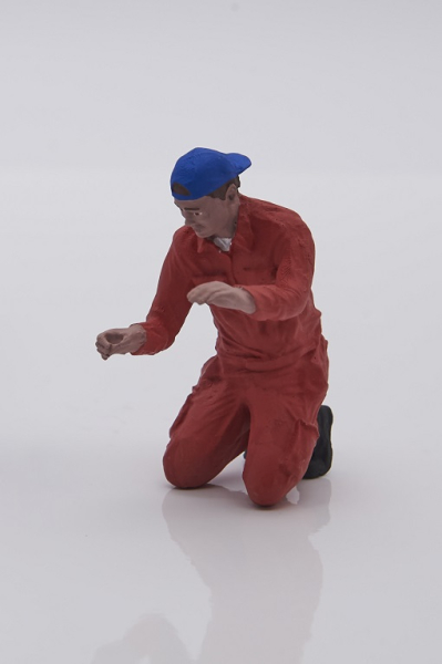 Atlantic 1:18 Figur Joe Mechaniker im Overall für Modellbau Diorama