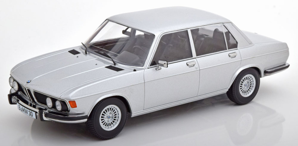 KK-Scale BMW 3.0S E3 2.Series 1971 silber 1:18 limitiert 1/750 Modellauto 180403