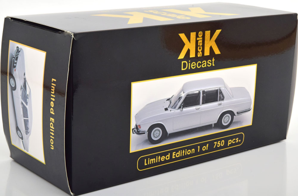 KK-Scale BMW 3.0S E3 2.Series 1971 silber 1:18 limitiert 1/750 Modellauto 180403