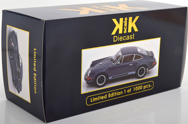 KK-Scale Porsche 911 Coupe Singer dunkelgrau 1:18 limitiert 1/1000 Modellauto 180442