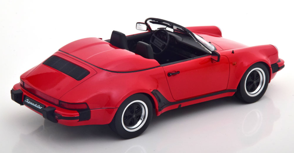 KK-Scale Porsche 911 Speedster 1989 rot 1:18 limitiert 1/1500 Modellauto 180451