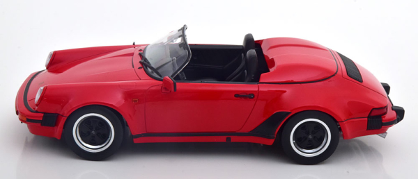 KK-Scale Porsche 911 Speedster 1989 rot 1:18 limitiert 1/1500 Modellauto 180451