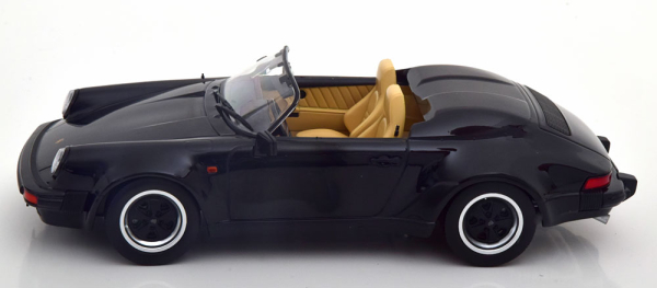 KK-Scale Porsche 911 Speedster 1989 schwarz 1:18 limitiert 1/750 Modellauto 180452