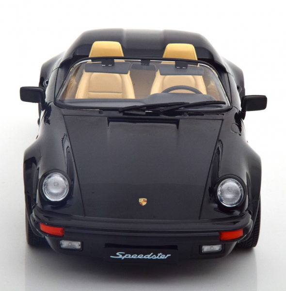 KK-Scale Porsche 911 Speedster 1989 schwarz 1:18 limitiert 1/750 Modellauto 180452